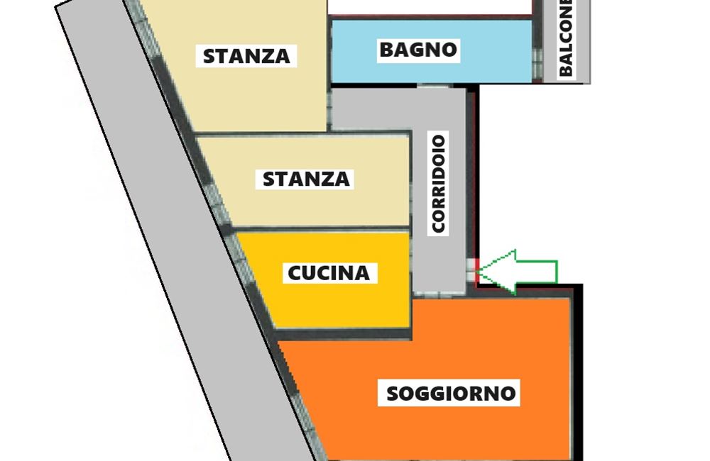 PANORAMICISSIMO APPARTAMENTO - Vendita Appartamento 3 stanze  Trento