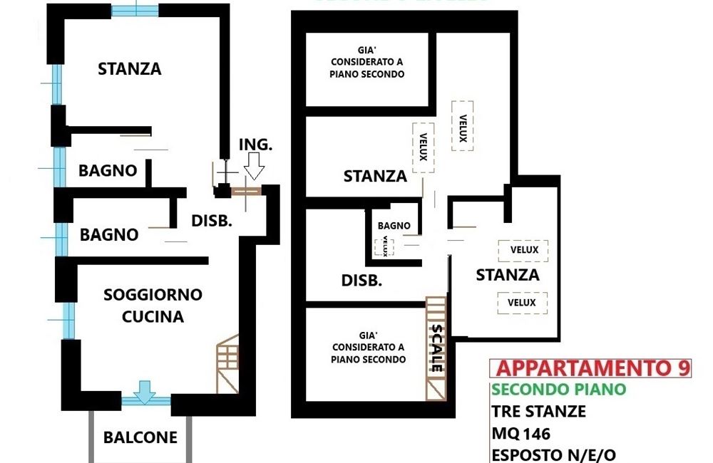 MASI DI VIGO OTTIMO RAPPORTO QUALITA' PREZZO - Vendita Appartamento 3 stanze  Valle di Non