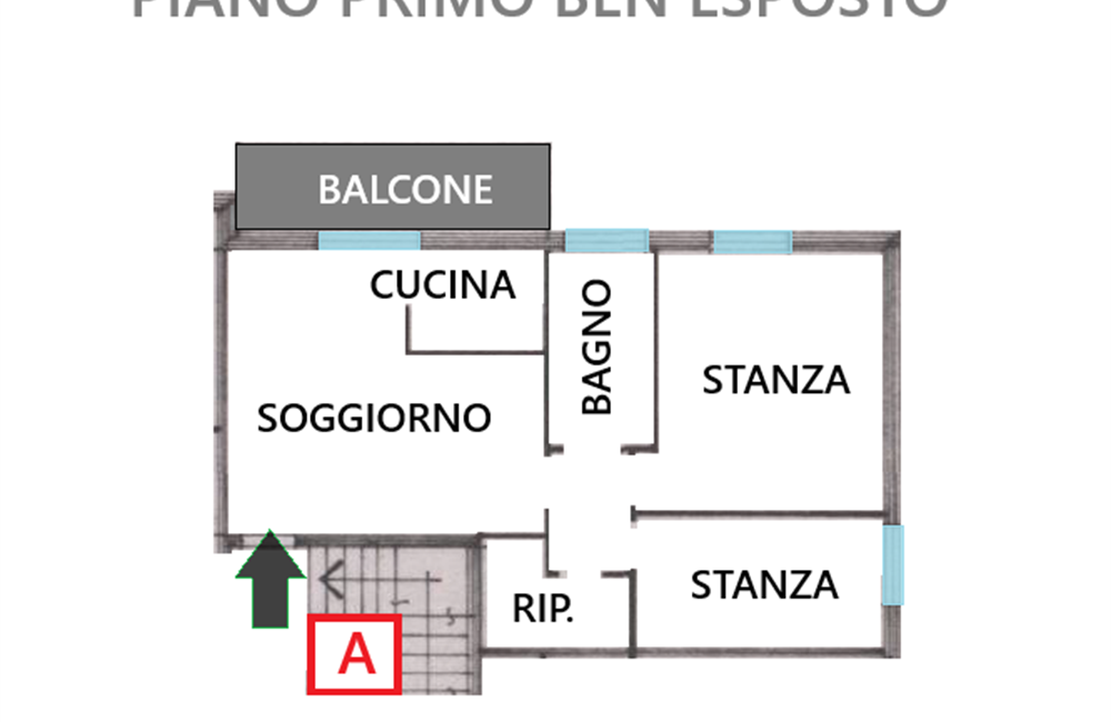 GARDOLO DUE STANZE IN PICCOLA PALAZZINA - Vendita Appartamento 2 stanze  Trento