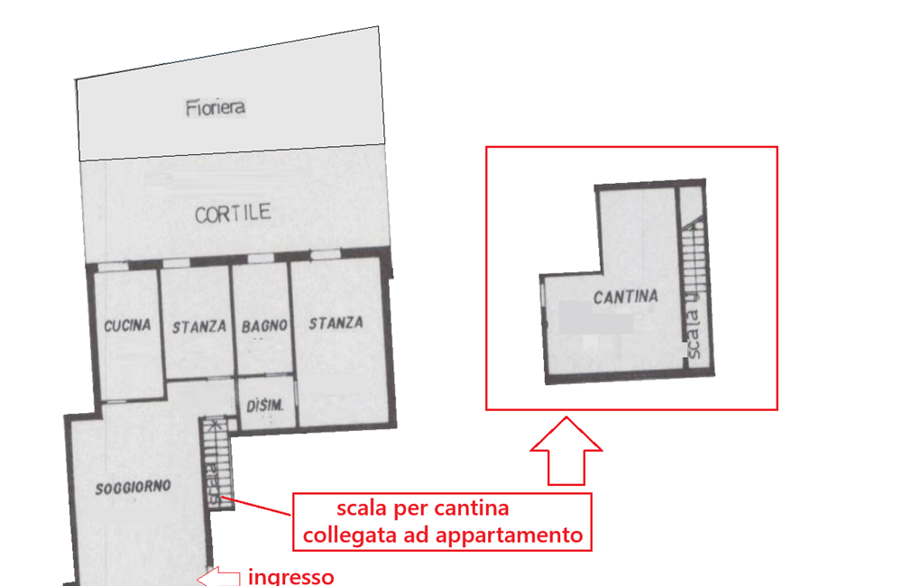 MONTEVACCINO TRENTO - Vendita Appartamento 2 stanze  Trento collina