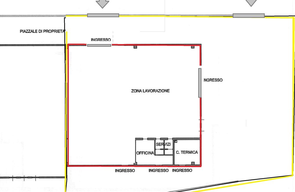 CAPANNONE TRENTO SUD - Vendita Capannone industriale  Trento