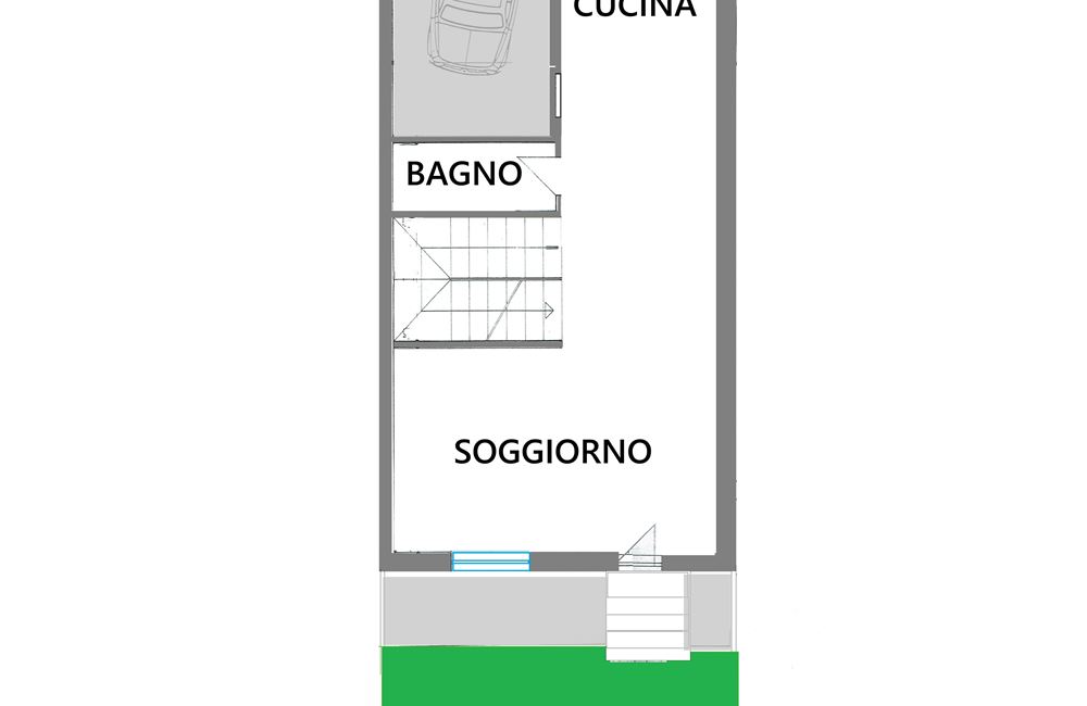 VILLA A SCHIERA VIGO MEANO - Vendita Schiera  Trento collina