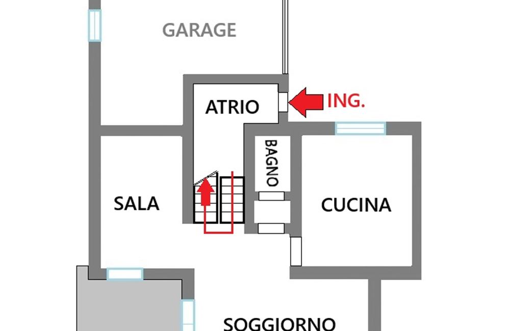 schiera di testa - Vendita Villa a schiera  Lago di Garda