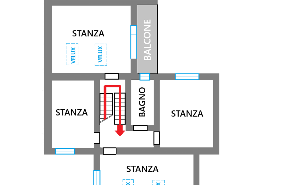 schiera di testa - Vendita Villa a schiera  Lago di Garda