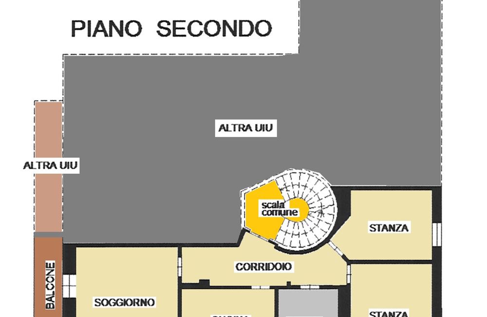DUE STANZE CON AMPIO GARAGE A LAGHETTI DI EGNA - Vendita Appartamento 2 stanze  Rotaliana